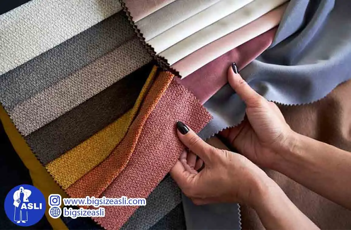 جنس پارچه مانتو سایز بزرگ